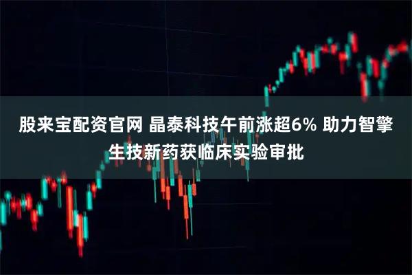 股来宝配资官网 晶泰科技午前涨超6% 助力智擎生技新药获临床实验审批