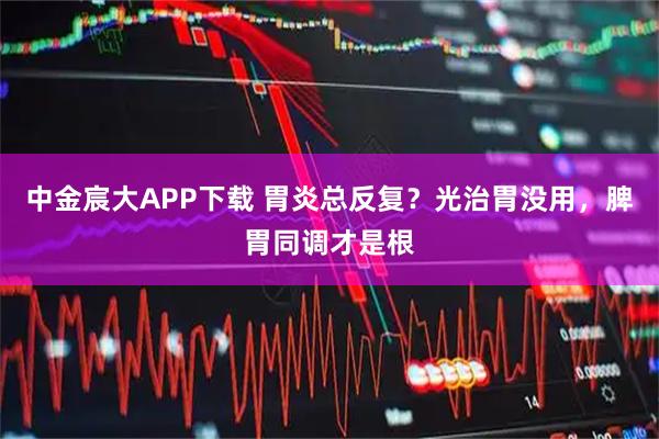 中金宸大APP下载 胃炎总反复？光治胃没用，脾胃同调才是根